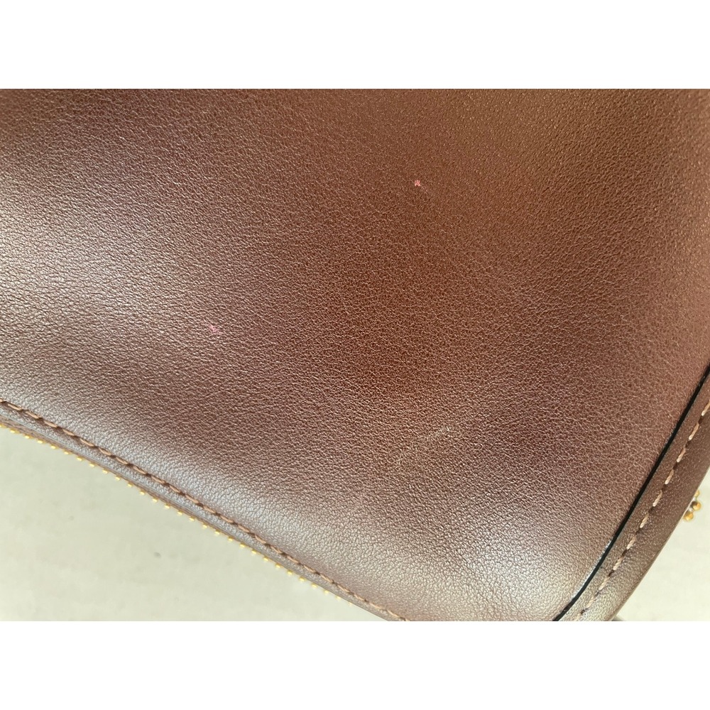 Coach Waverly Maple/Brass Crossbody - Picture 13 of 14